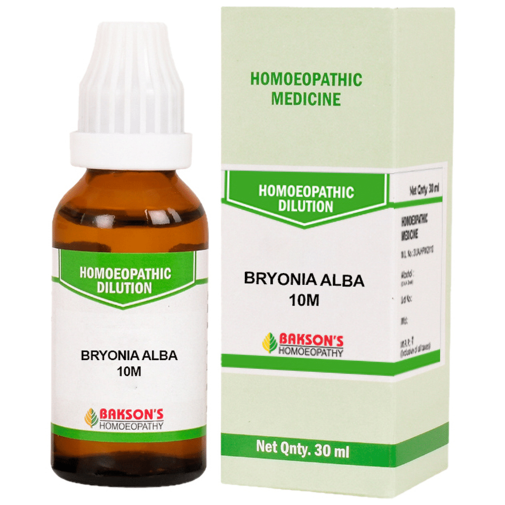 Bakson's Homeopathy Bryonia Alba Dilution 10M