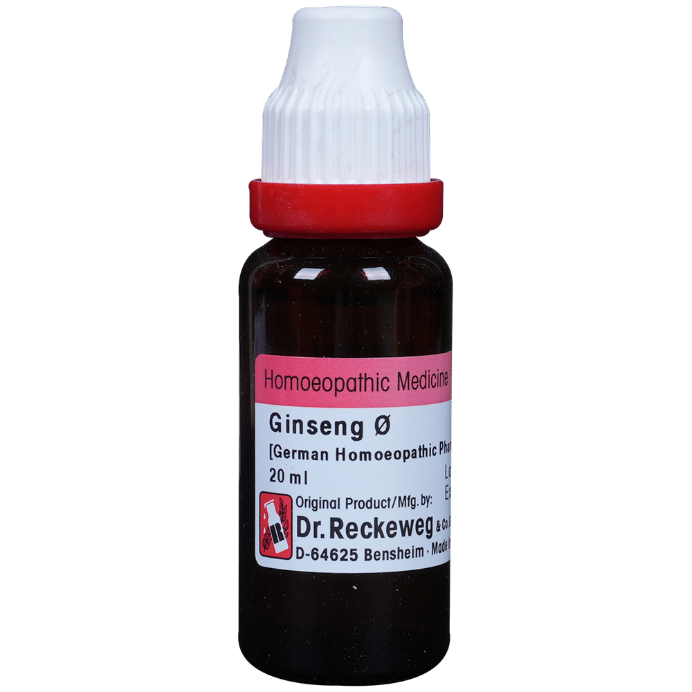 Dr. Reckeweg Ginseng Mother Tincture Q