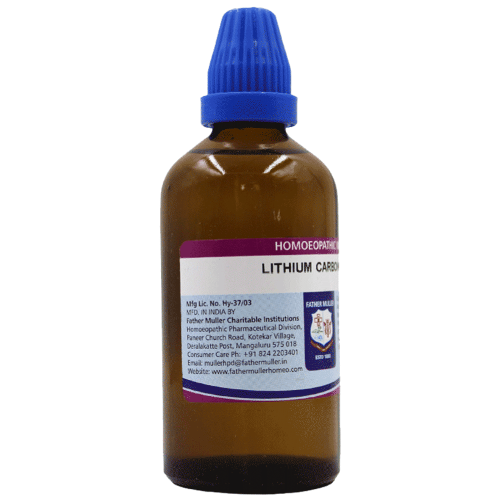 Father Muller  Lithium Carbonicum Drop 6C