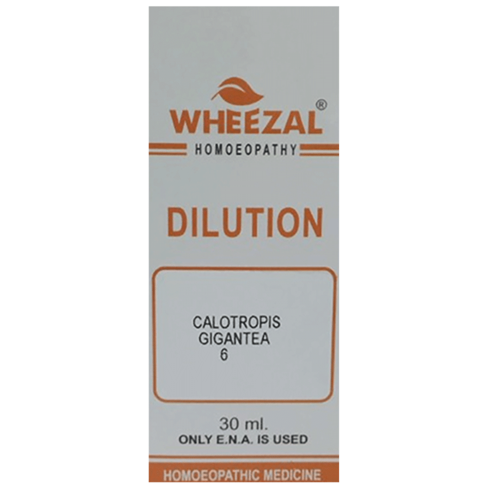 Wheezal Calotropis Gigantea Dilution 6