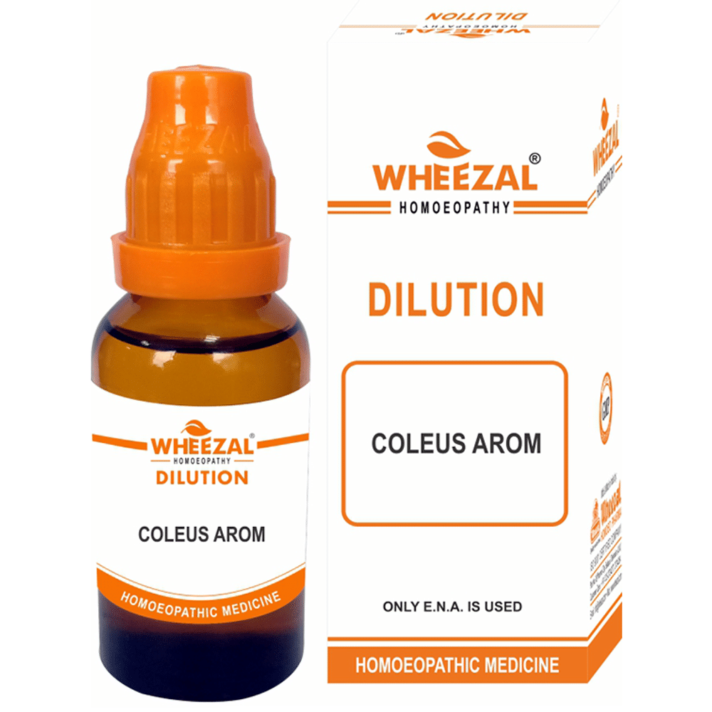 Wheezal Coleus Arom Dilution 1M