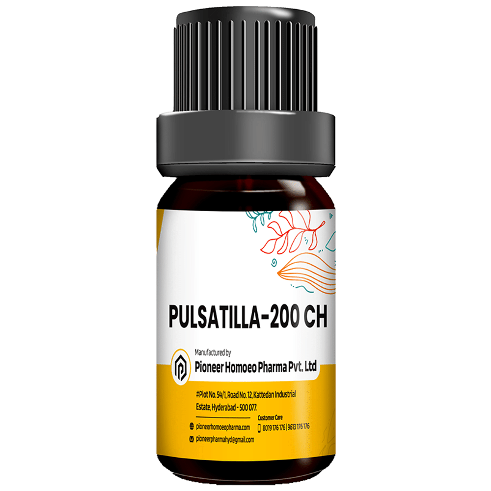 Pioneer Pharma Pulsatilla Globules Pellets Multidose Pills 200 CH