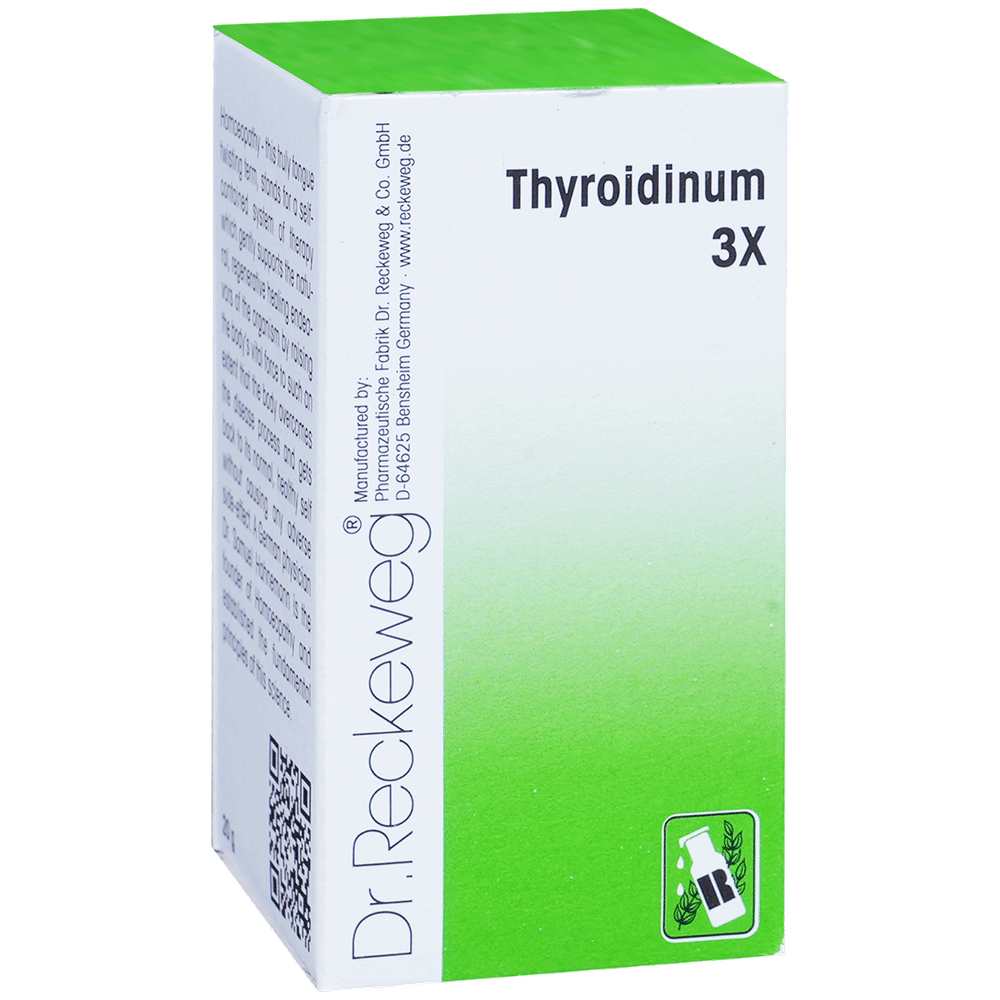 Dr. Reckeweg Thyroidinum Trituration Tablet 3X