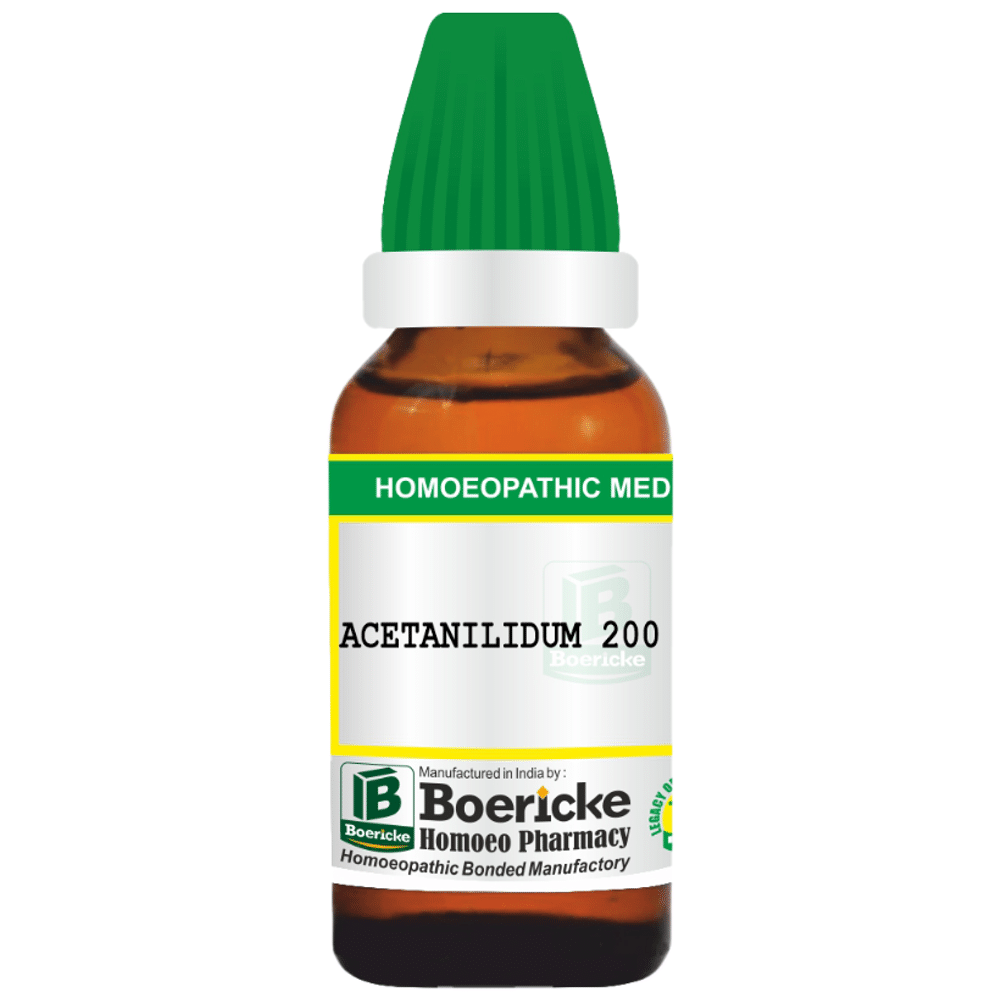 Boericke Acetanilidum Dilution (30ml Each) 200