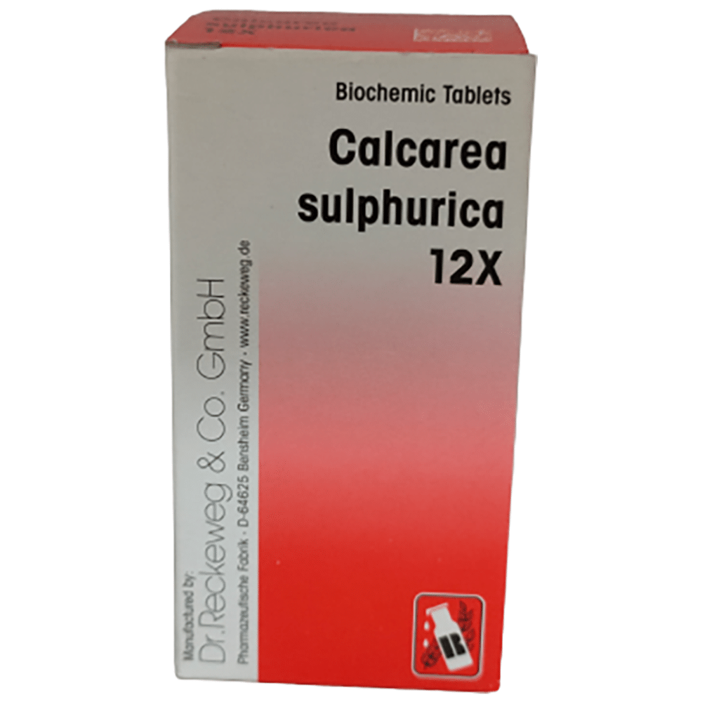 Dr. Reckeweg Calcarea Sulphurica Biochemic Tablet 12X