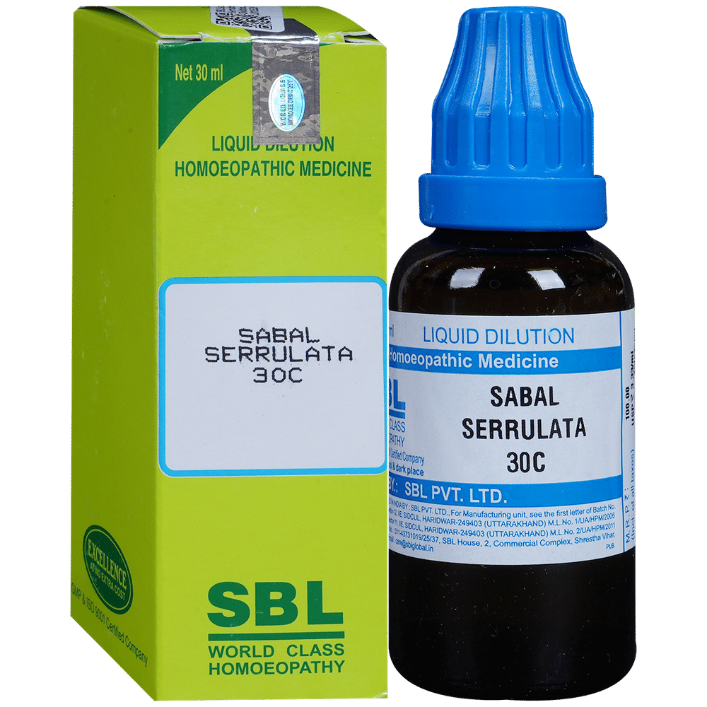 SBL Sabal Serrulata Dilution 30 CH