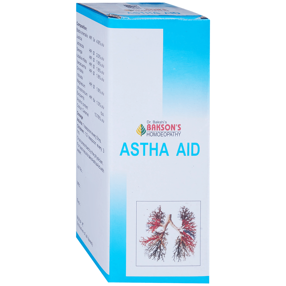 Bakson's Homeopathy Astha Aid Syrup