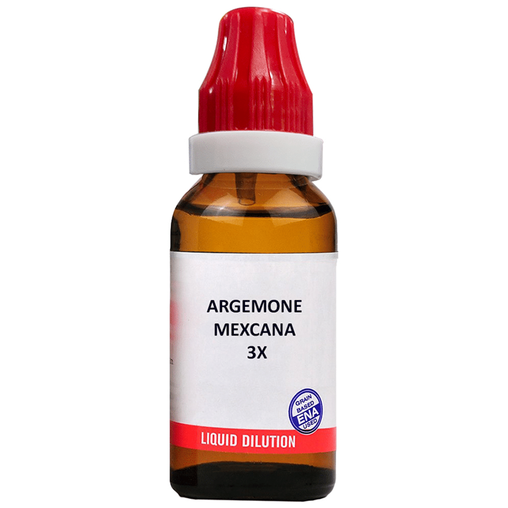 Bjain Argemone Mexcana Dilution 3X