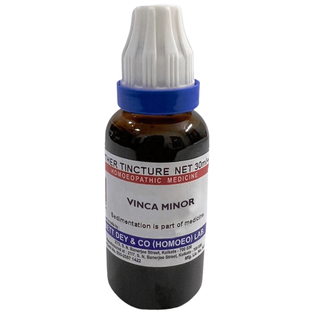 Sett Dey Vinca Minor Mother Tincture Q