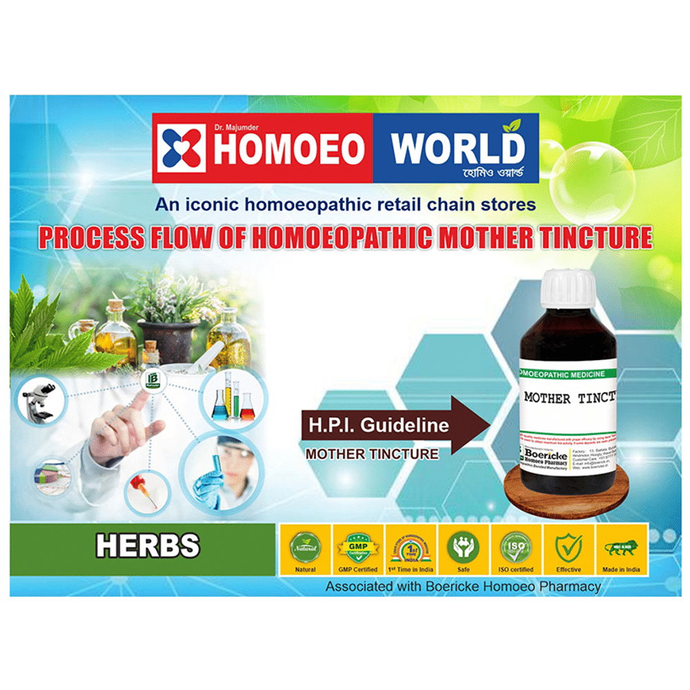 Dr. Majumder Homeo World Abroma Radix Q Mother Tincture (30 ml Each)