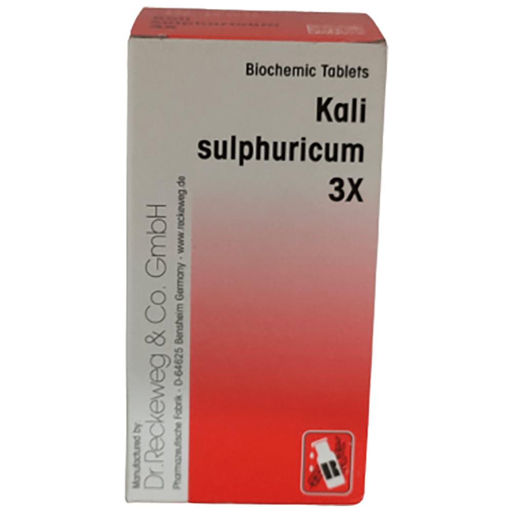 Dr Reckeweg &Co.gmbH Kali Sulphuricum Biochemic Tablet 3X