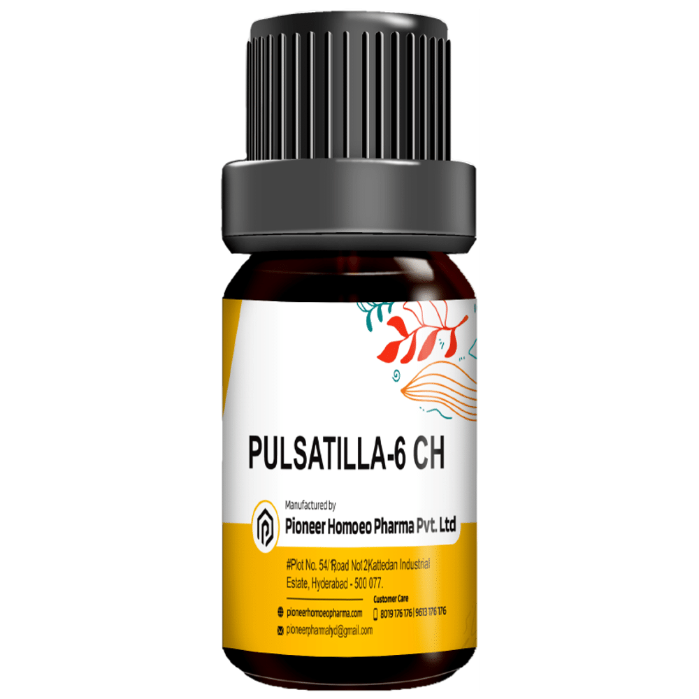 Pioneer Pharma Pulsatilla Globules Pellets Multidose Pills 6 CH