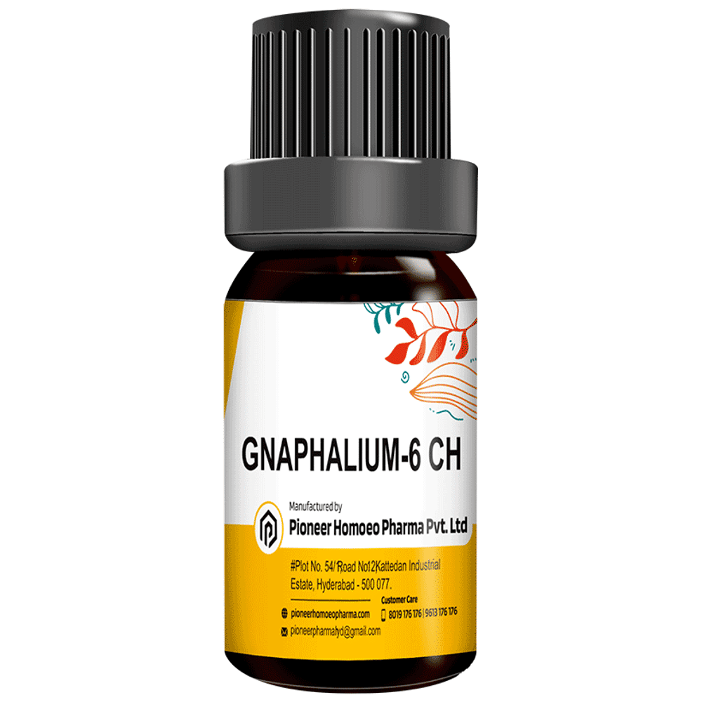 Pioneer Pharma Gnaphalium Globules Pellets Multidose Pills 6 CH