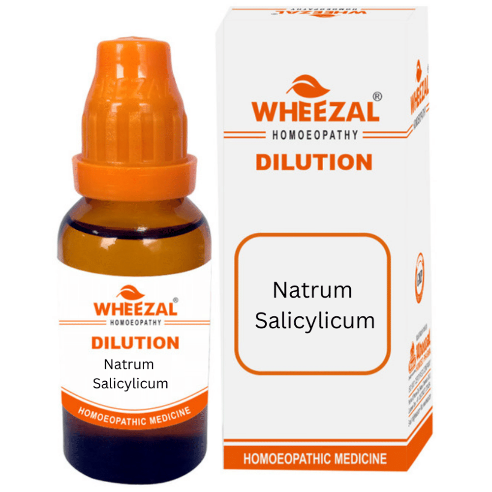 Wheezal Natrum Salicylicum Dilution 10M