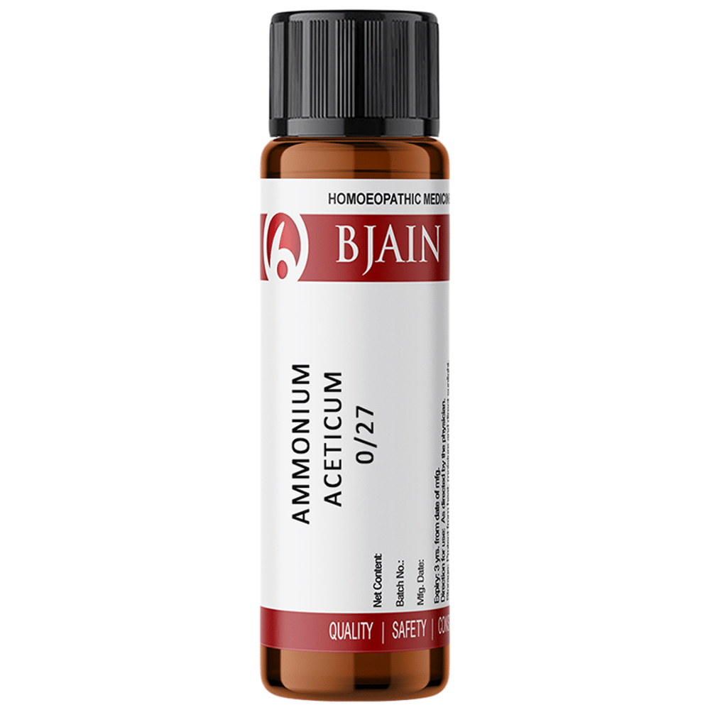 Bjain Ammonium Aceticum Globules 0/27 LM