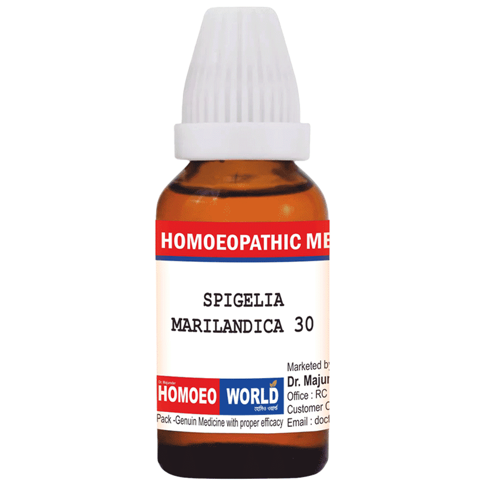 Dr. Majumder Homeo World Spigelia Marilandica Dilution (30ml Each) 30