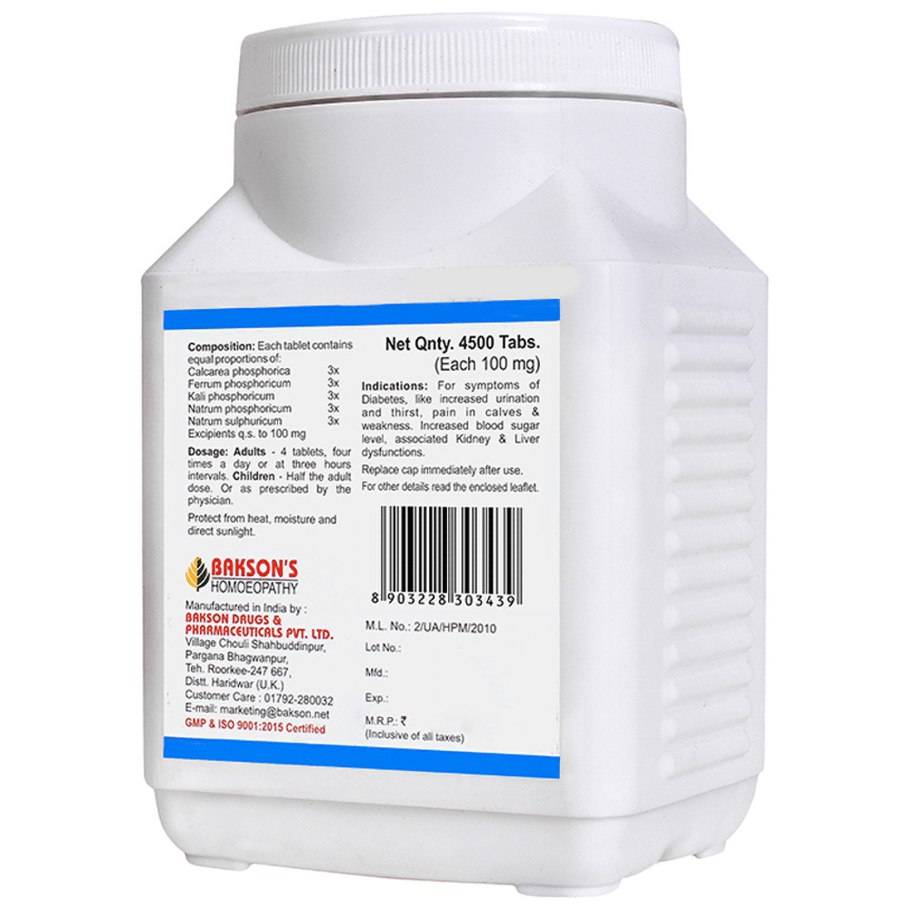 Bakson's Homeopathy Biocombination 7 Tablet