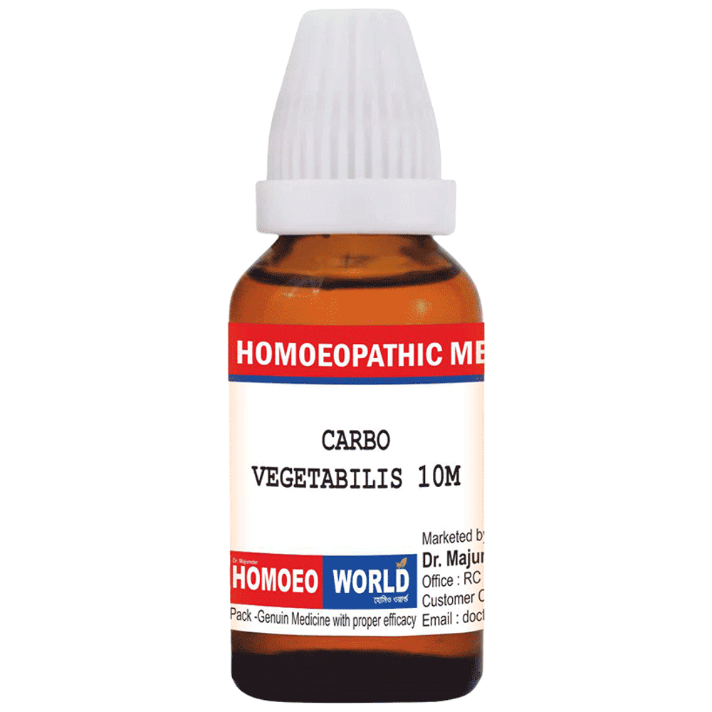 Dr. Majumder Homeo World Carbo Vegetabilis Dilution (30ml Each) 10M