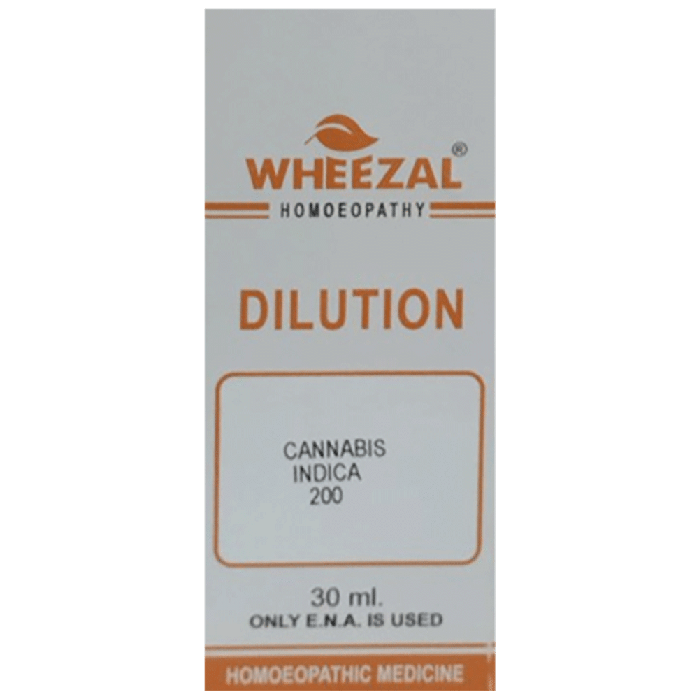 Wheezal Cannabis Indica Dilution 200