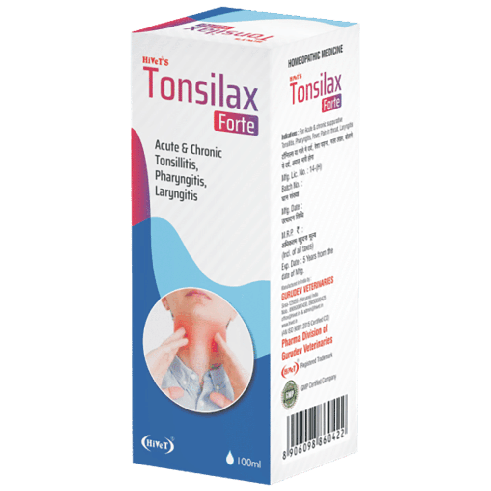 Hivet Tonsillax Forte Syrup