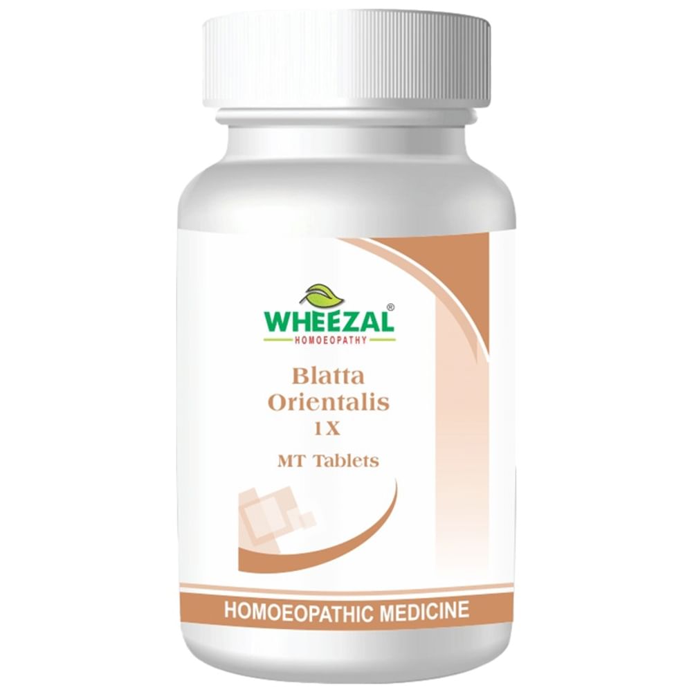 Wheezal Blatta Orientalis 1X MT Tablet