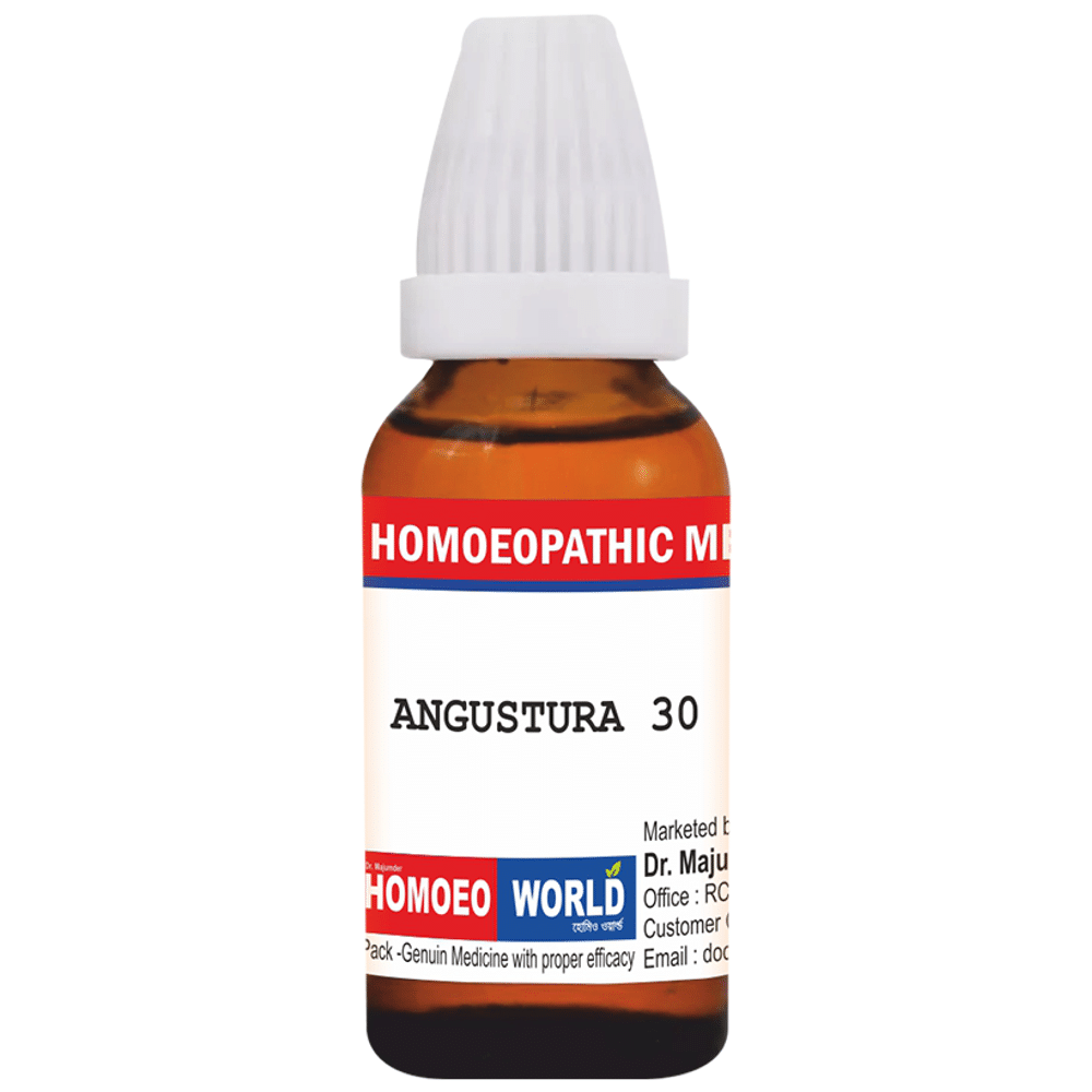 Dr. Majumder Homeo World Angustura Dilution (30 ml Each) 30 CH