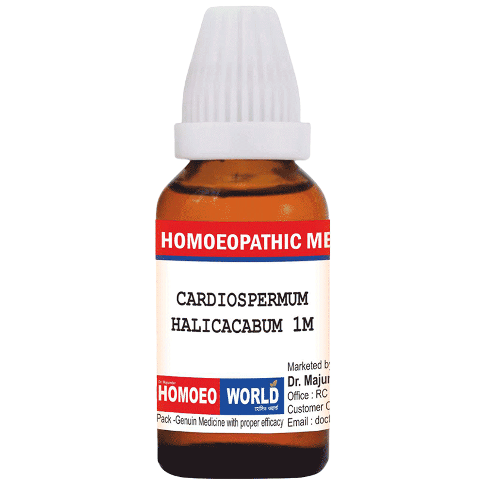 Dr. Majumder Homeo World Cardiospermum Halicacabum Dilution (30ml Each) 1M