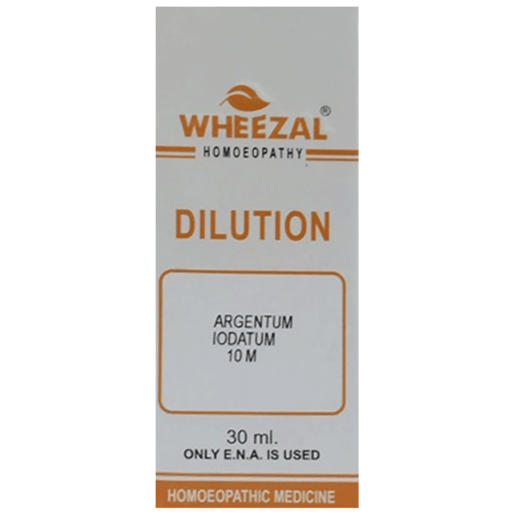 Wheezal Argentum Iodatum Dilution 10M