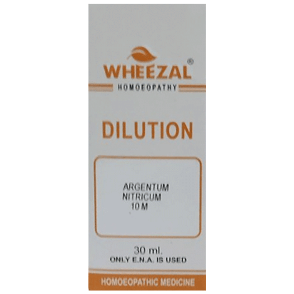 Wheezal Argentum Nitricum Dilution 10M