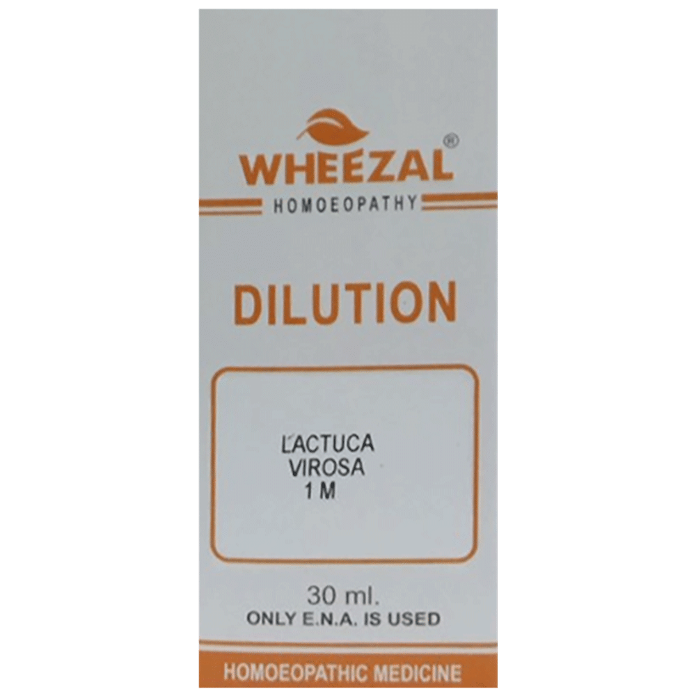 Wheezal Lactuca Virosa Dilution 1M