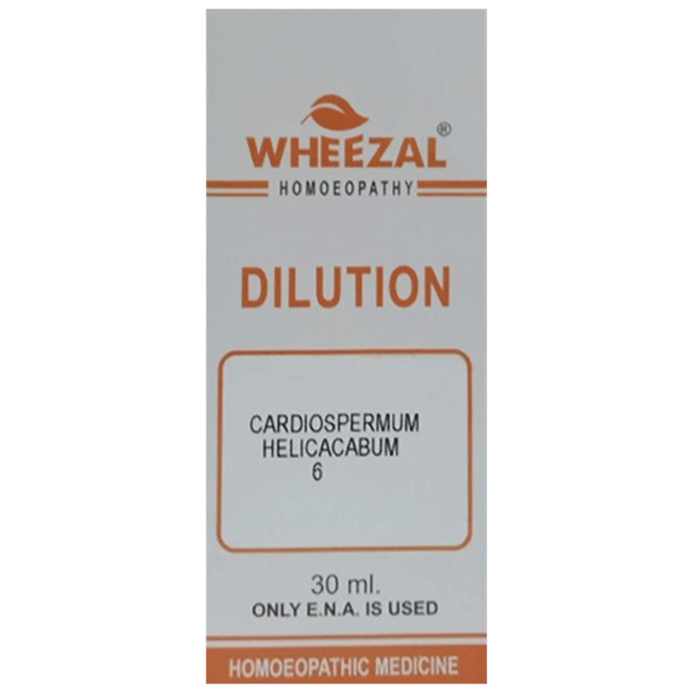 Wheezal Cardiospermum Dilution 6