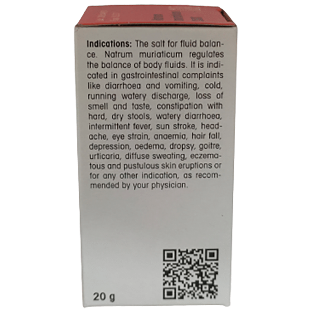 Dr Reckeweg &Co.gmbH Natrum Muriaticum Biochemic Tablet 200X