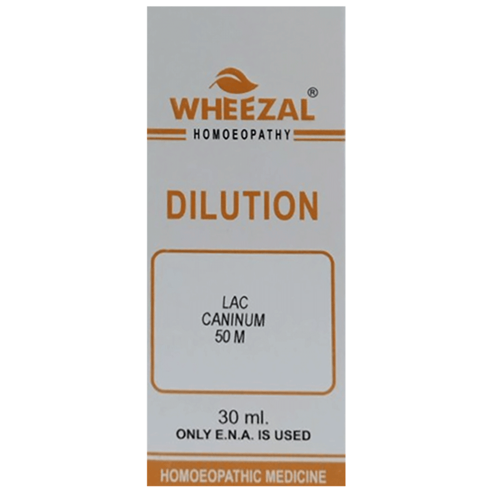 Wheezal Lac Caninum Dilution 50M