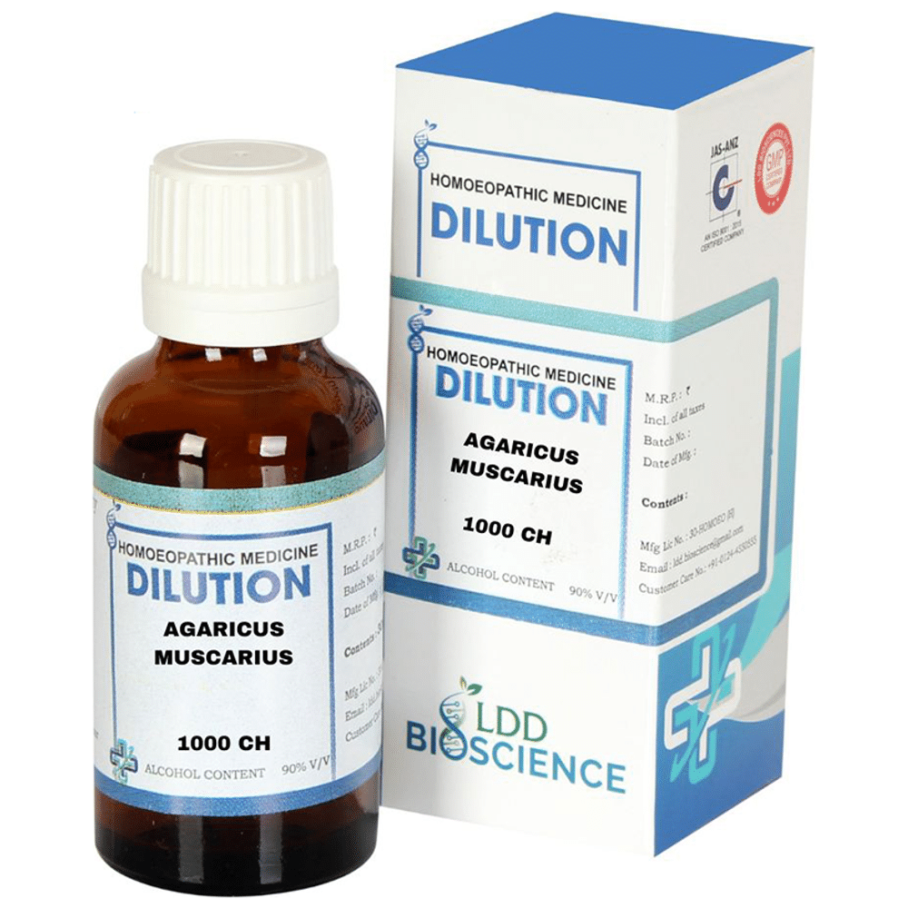 LDD Bioscience Agaricus Muscarius Dilution 1000 CH