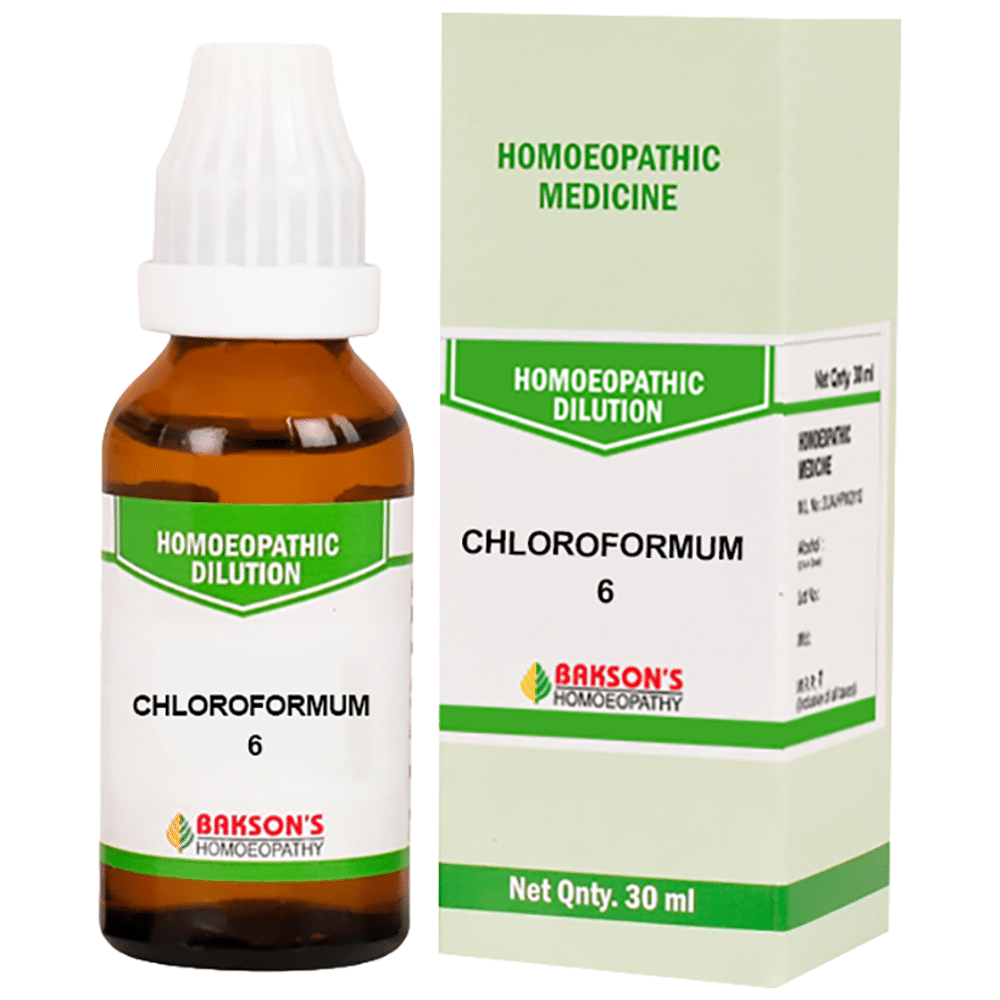 Bakson's Homeopathy Chloroformum Dilution 6