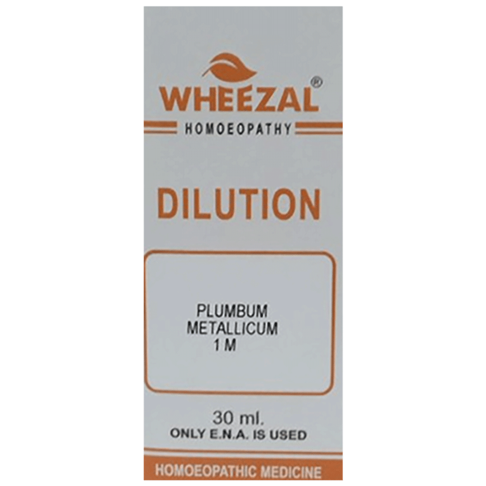 Wheezal Plumbum Metallicum Dilution 1M