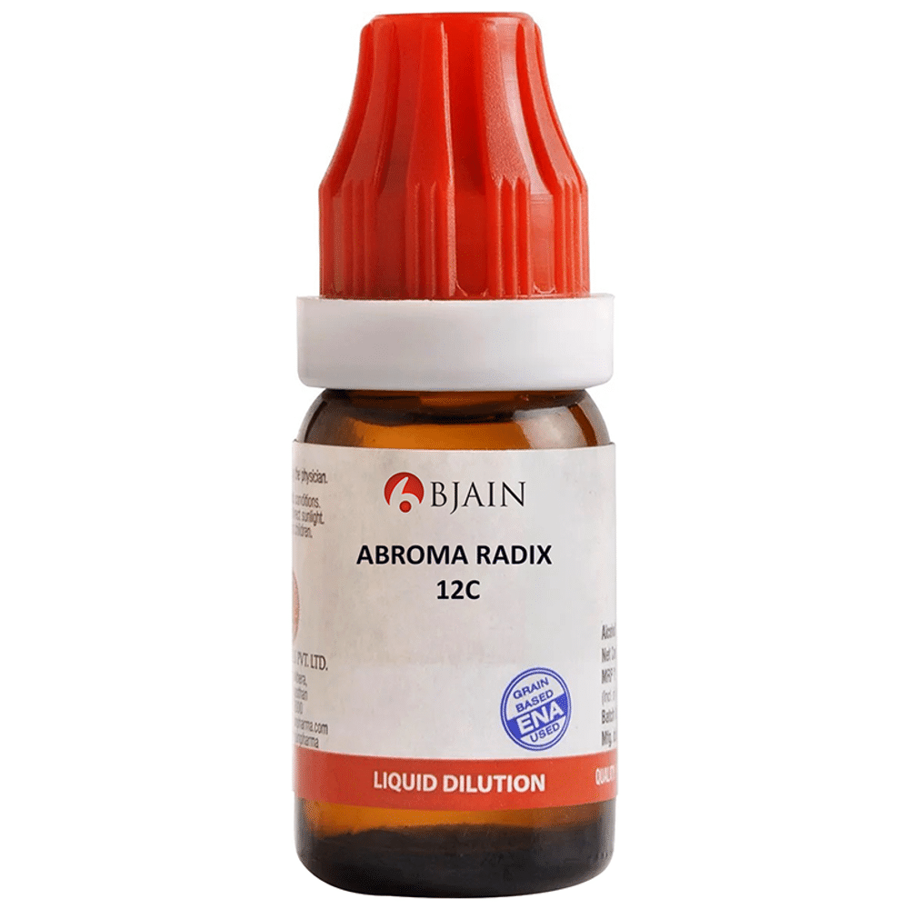 Bjain Abroma Radix Dilution 12C