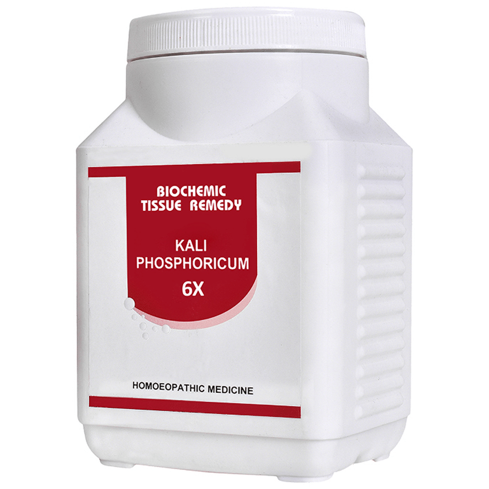 Bakson's Homeopathy Kali Phosphoricum Biochemic Tablet 6X