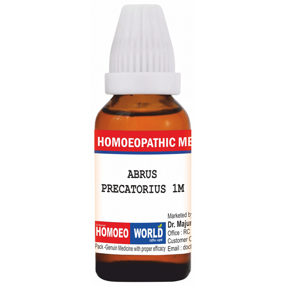 Dr. Majumder Homeo World Arbus Precatorius Dilution (30ml Each) 1M