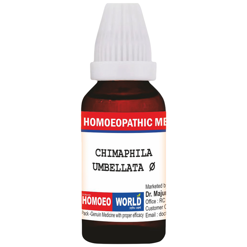 Dr. Majumder Homeo World Chimaphila Umbellata Mother Tincture (30ml Each) Q