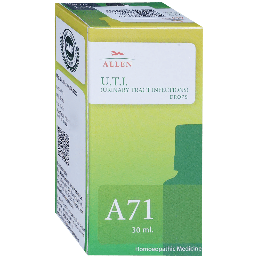 Allen A71 U.T.I. (Urinary Tract Infections) Drop