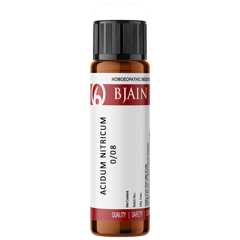 Bjain Acidum Nitricum Globules 0/8 LM