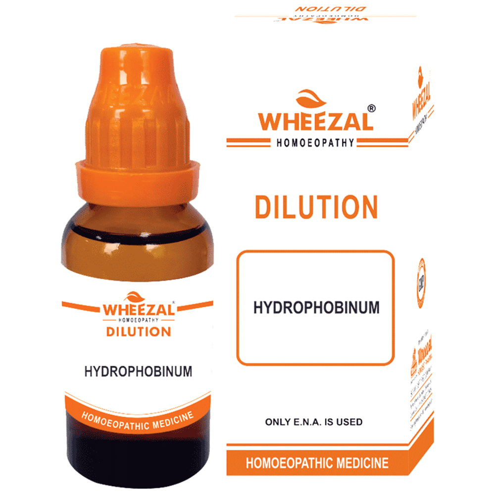 Wheezal Hydrophobinum Dilution 1M