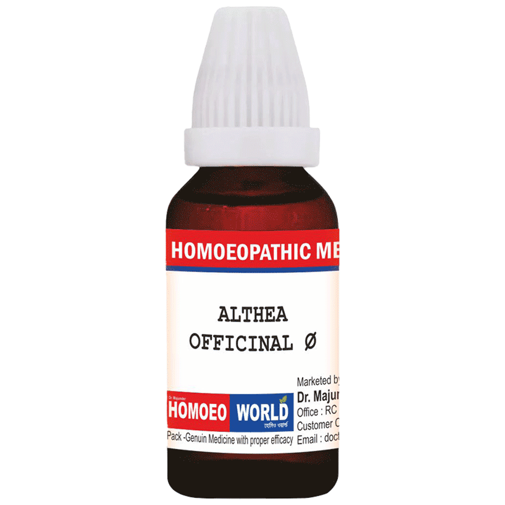 Dr. Majumder Homeo World Althaea Officinalis Q Mother Tincher(30ml Each)