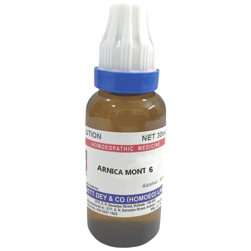 Sett Dey Arnica Mont Dilution 6