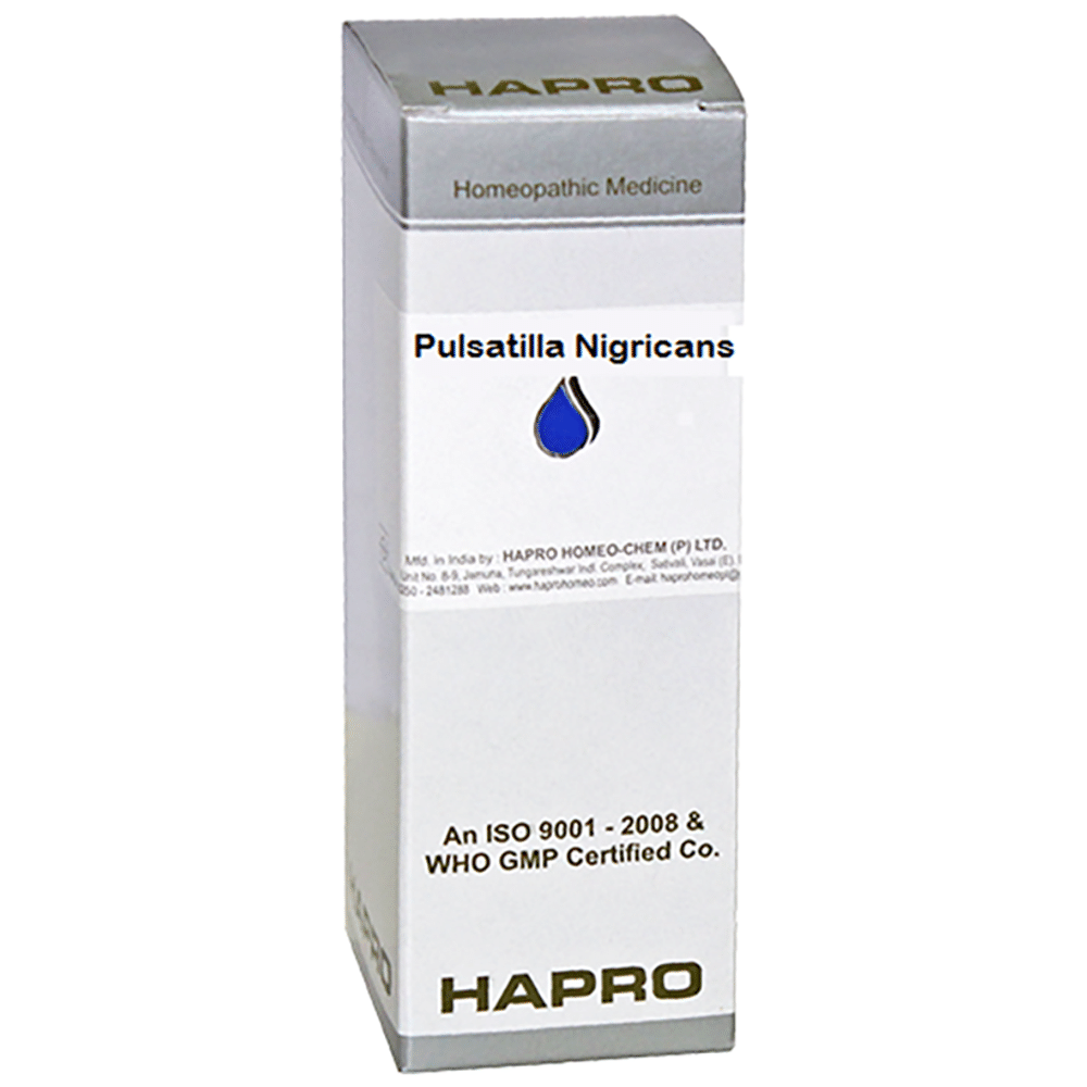 Hapro Pulsatilla Nigricans Dilution 10M