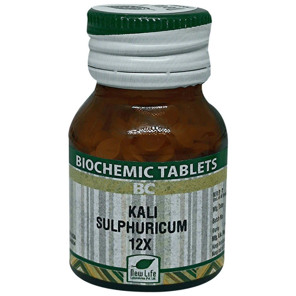 New Life Kali Sulphuricum Biochemic Tablet 12X