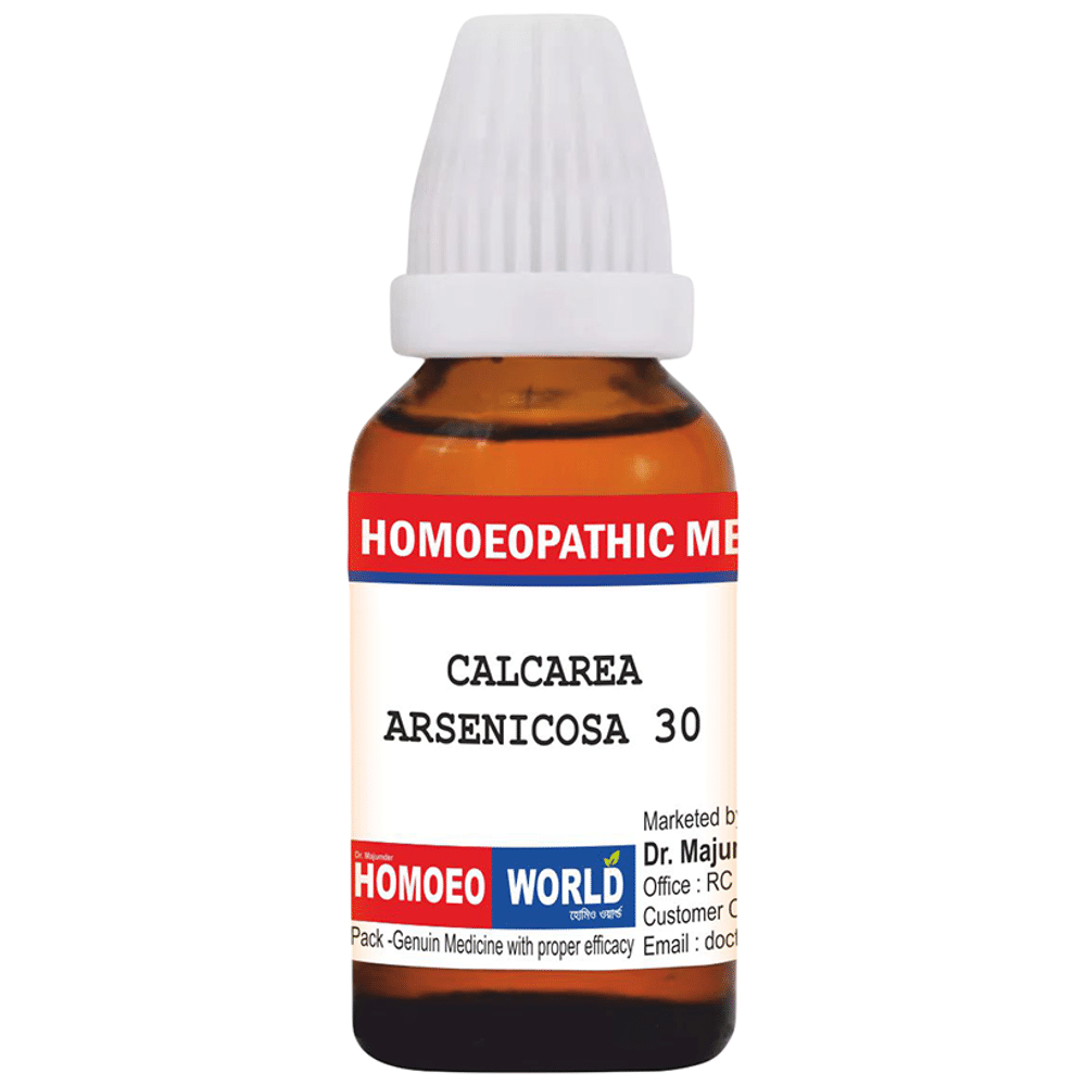 Dr. Majumder Homeo World Calcarea  Arsenicosa Dilution (30ml Each) 30 CH