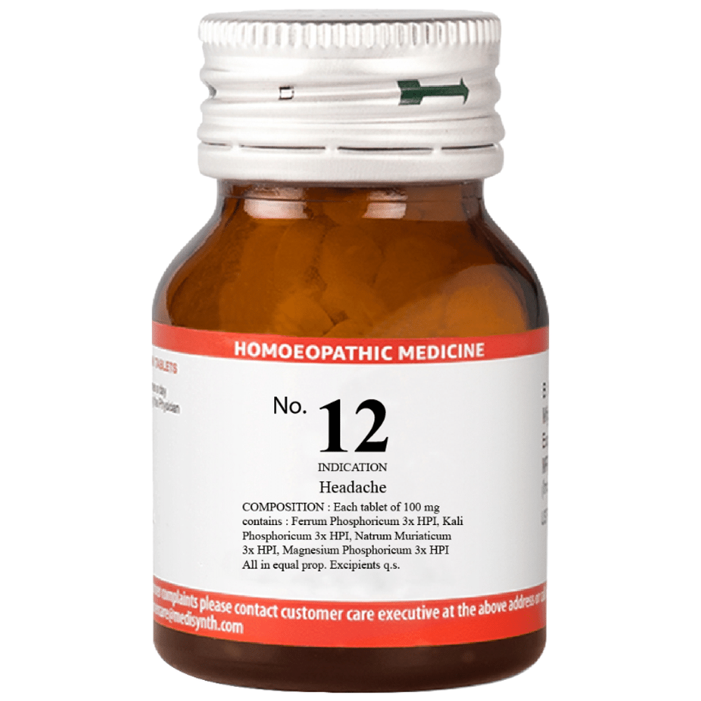 Medisynth Bio-chemic Combination No.12 Headache