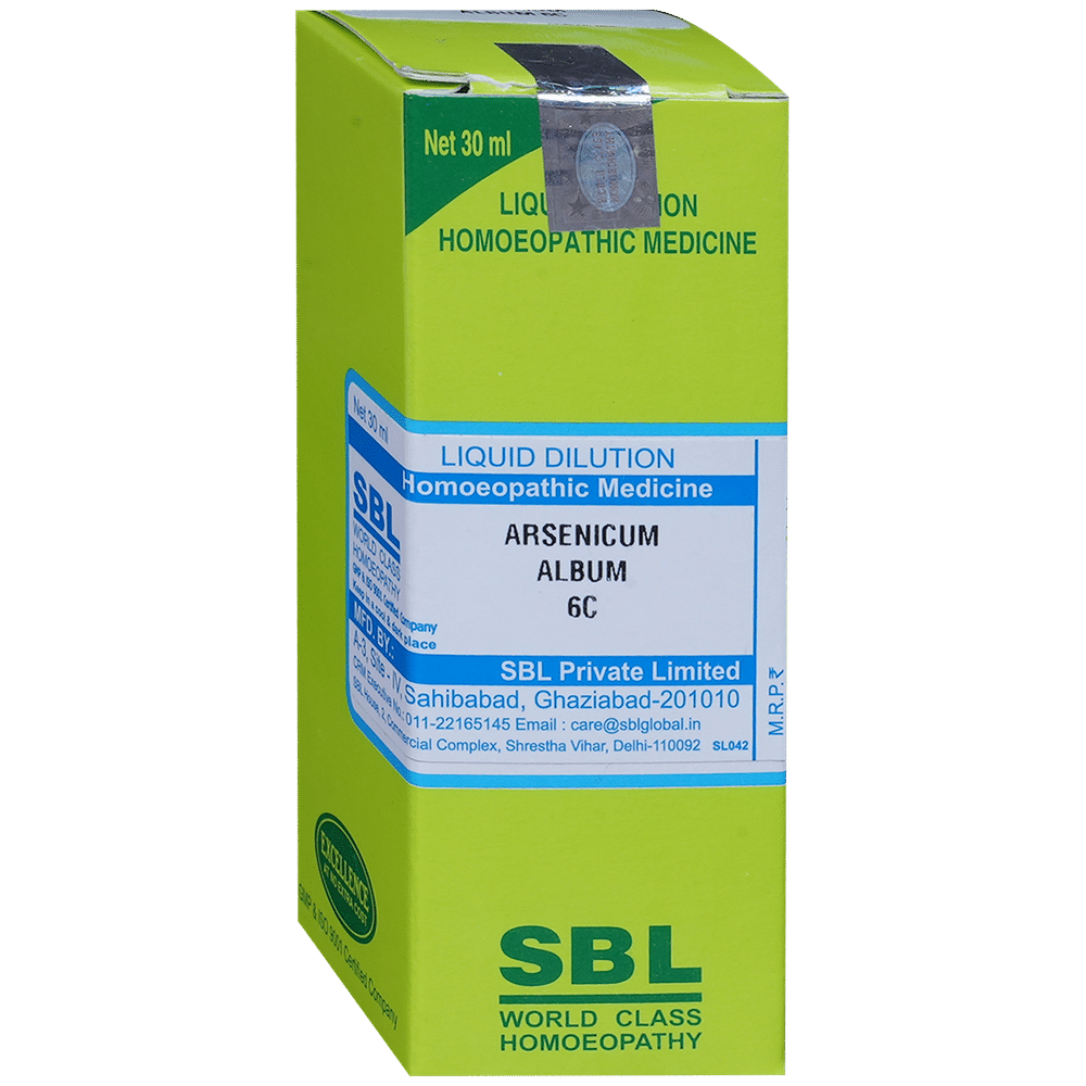 SBL Arsenicum Album Dilution 6 CH